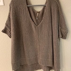 Free People Olive Sweater